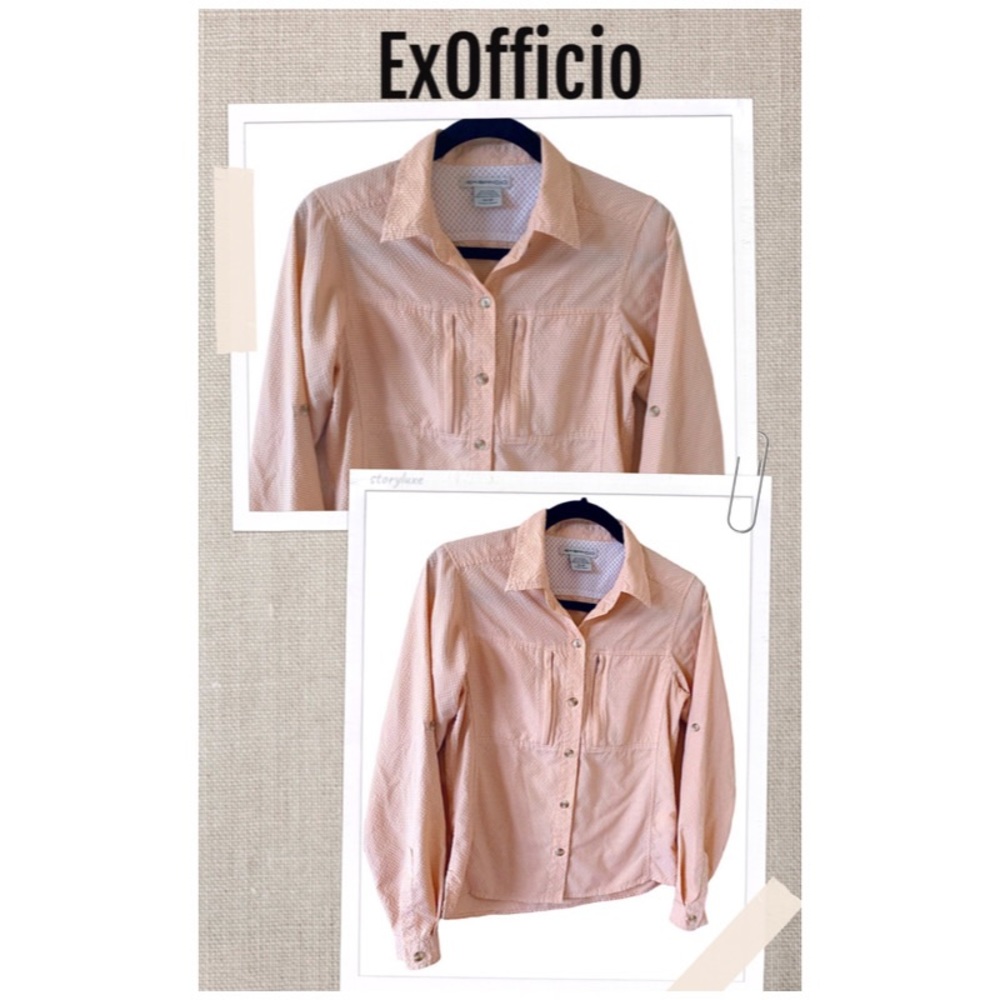 Flash Sale ExOfficio Blouse Must Have for Travel-ready Button-down Shirt Size XS